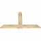 Ekena Millwork Eugene Rough Sawn Timber Gable Bracket, Douglas Fir, 60"W x 35"H x 2"D x 6"F, 14/12 Pitch GBW060X35X0206EUG00RDF - alternate 5